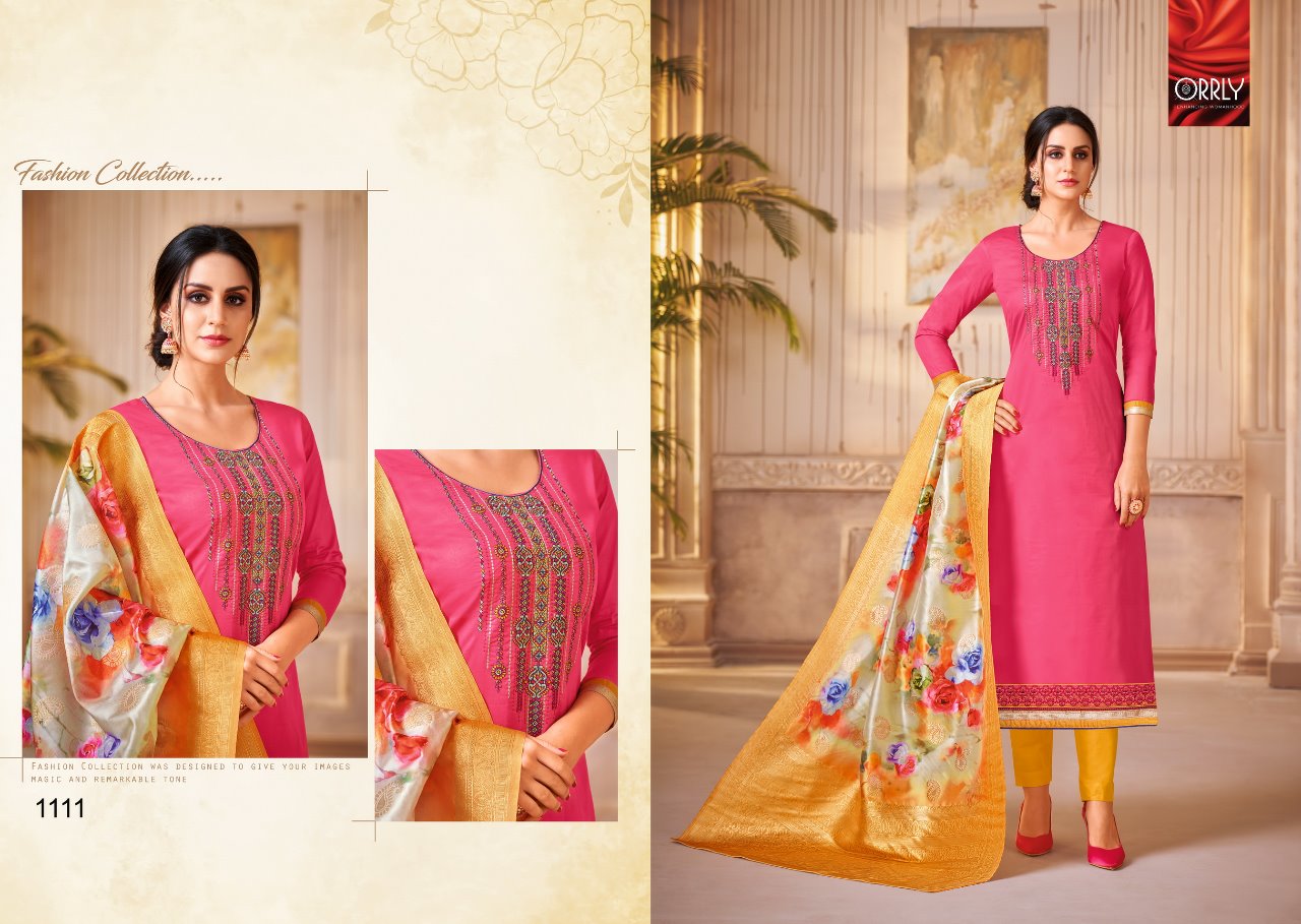 Orrly vol 3 Beautifully and amazingly Designed classic trendy look Salwar suits