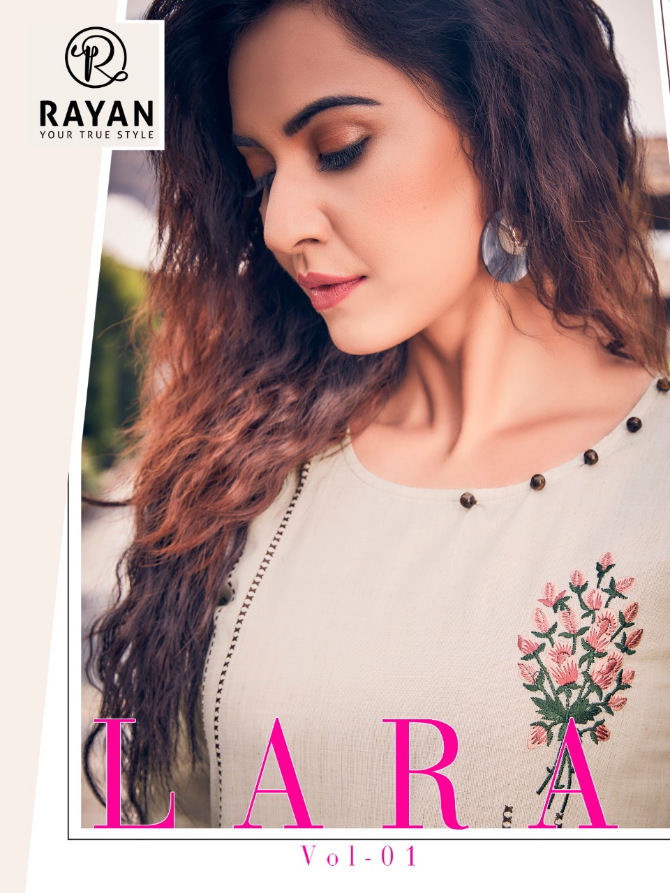 r studio lara cotton attractive kurti with bottom catalog