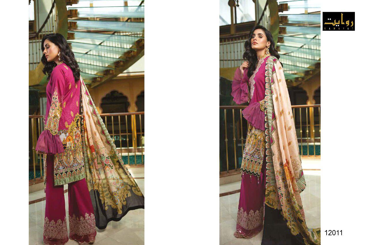 rawayat Binaas Luxury Lawn Collection 2020 Cotton dup pure jam exclusive print salwar suit catalog
