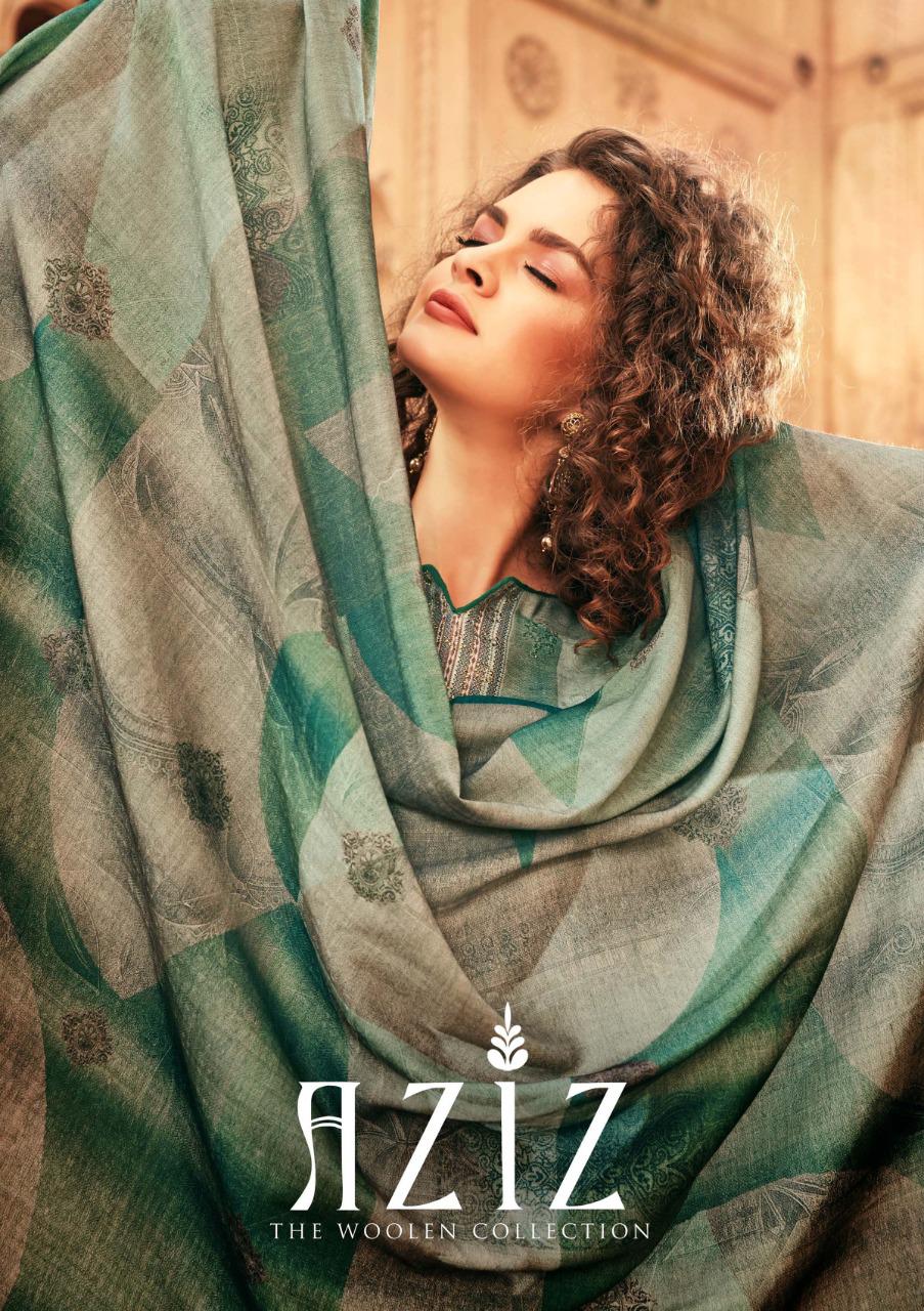 sargam prints aziz pashmina digital elegant salwar suit catalog