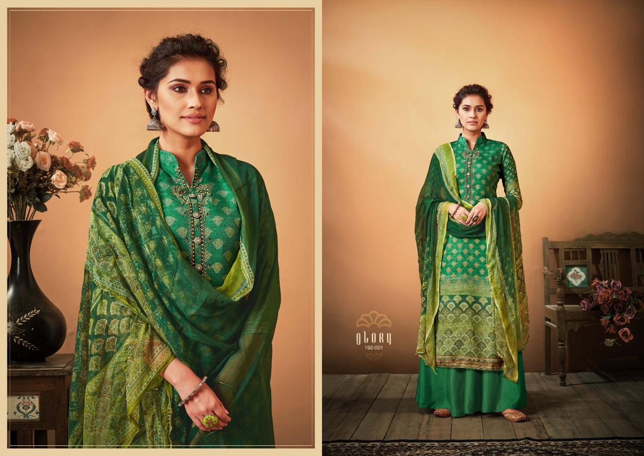 sargam prints Glory PURE PASHMINA  regal look salwar suit catalog