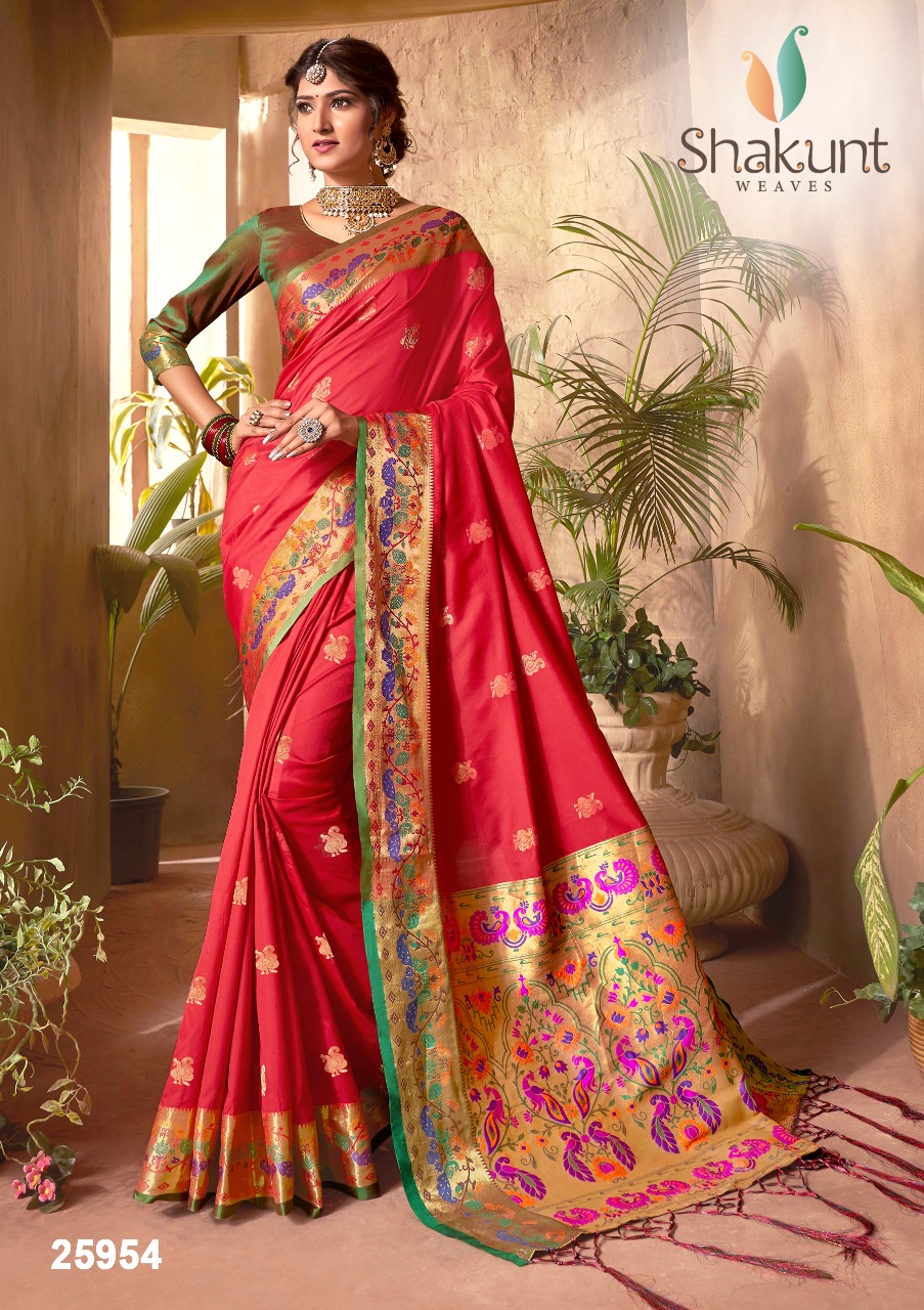 shakunt ratnani decent look saree catalog