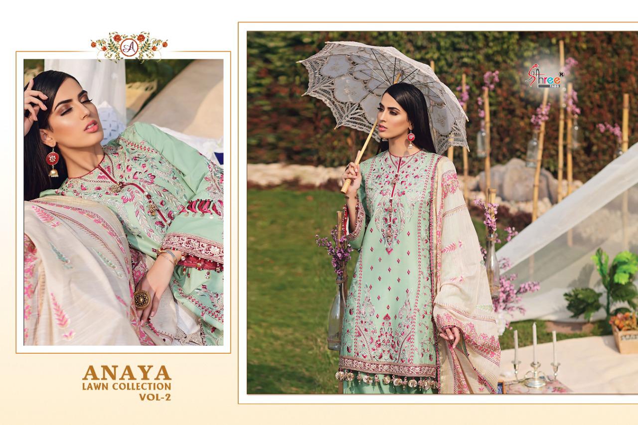 shree fabs anaya lawn collection vol 2 cotton catchy look salwar suit catalog