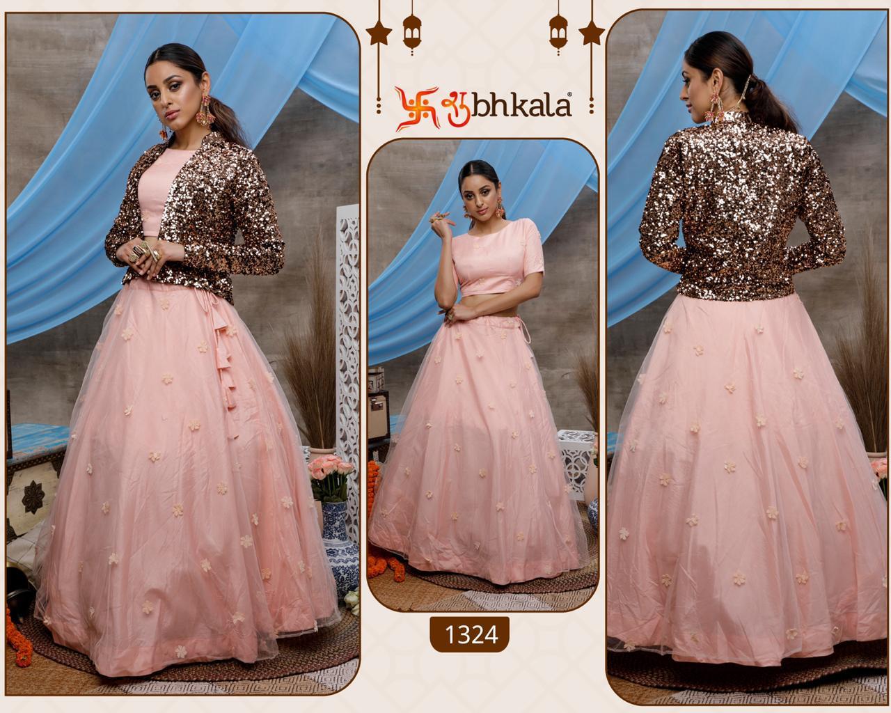 shubhkala bridesmaid vol 7 gorgeous look lehenga catalog