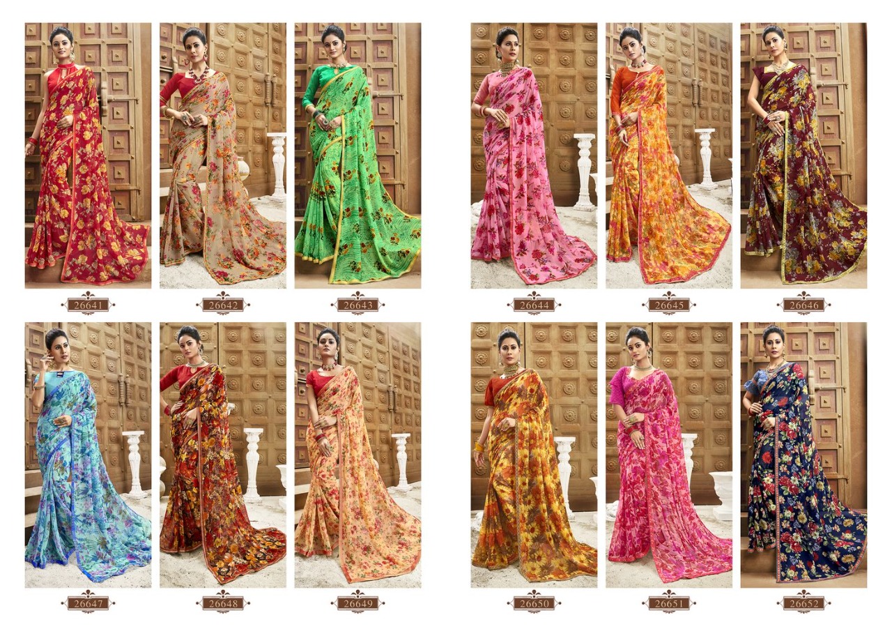Vallabhi prints Bishakha 2 affordable price  Sarees catalog