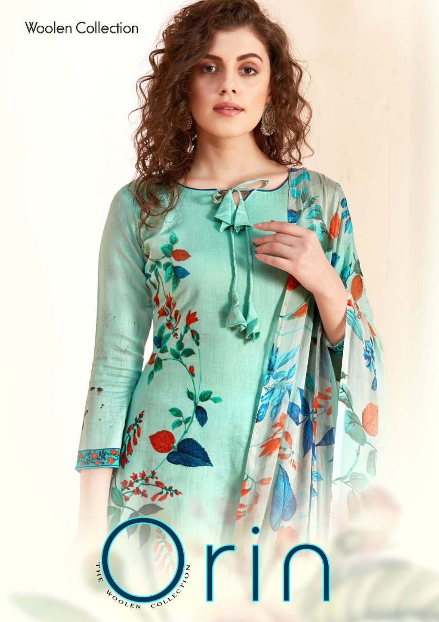 sargam print orin exclusive designer printed salwar suit catalog
