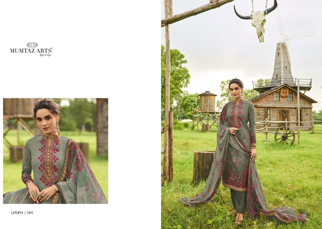 Mumtaz arts rangon ki duniya lavanya pakistani lawn digital print salwar suit catalog