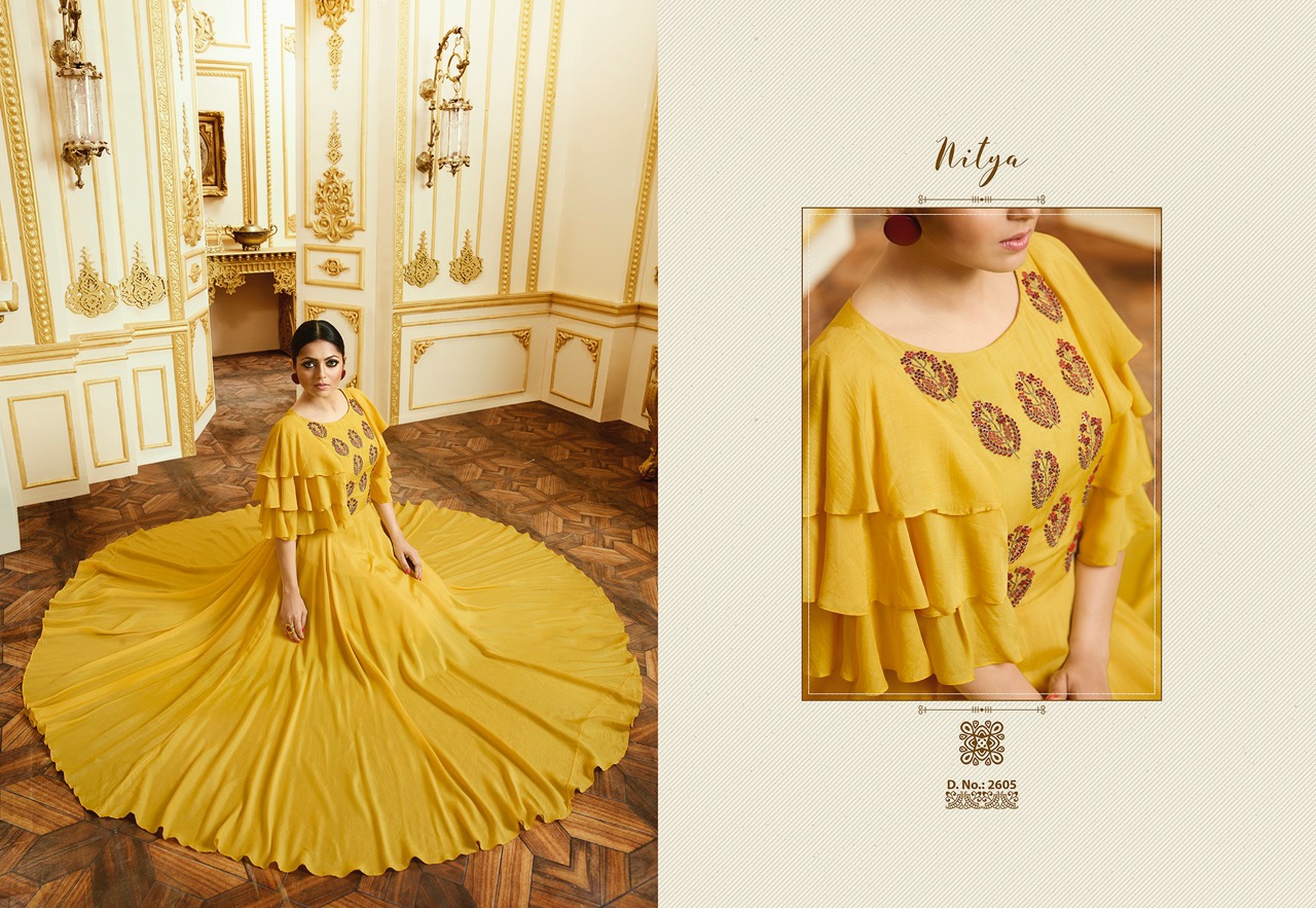 Lt nitya 26 nx gown Type Kurties Collection dealer