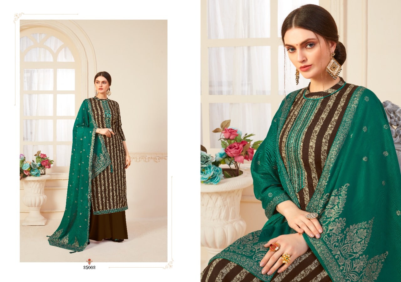 ankit textile sufi ishq pashmina gorgeous look print with embroidary salwar suit catalog