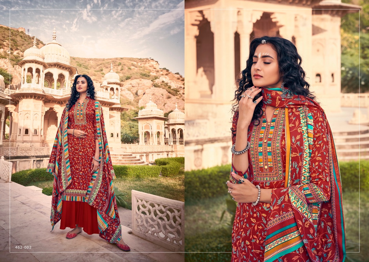 Belliza Designer Aisha vol 2 Pure Pashmina Digital Style Print Salwar Kameez Catalog