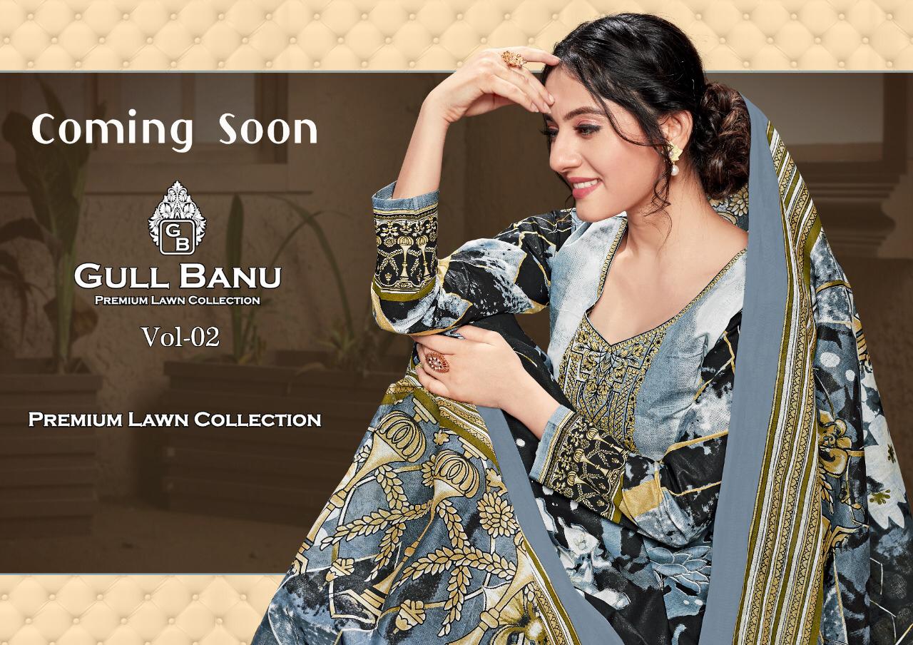 gull aahmed gull banu vol 2 cotton exclusive print salwar suit catalog