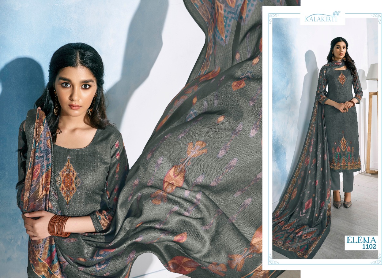 kalakirti elena pashmina elegant digital print with hend work salwar suit catalog