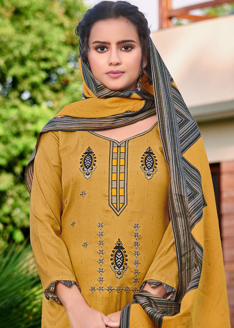 kay vee suits noor e patiyala pashmina exclusive print salwar suit catalog