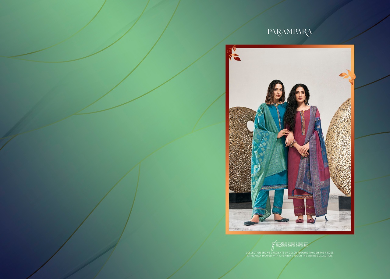 Kessi Fabrics Pvt. Ltd parampara silk elegant kurti  pent with banarasi dupatta catalog