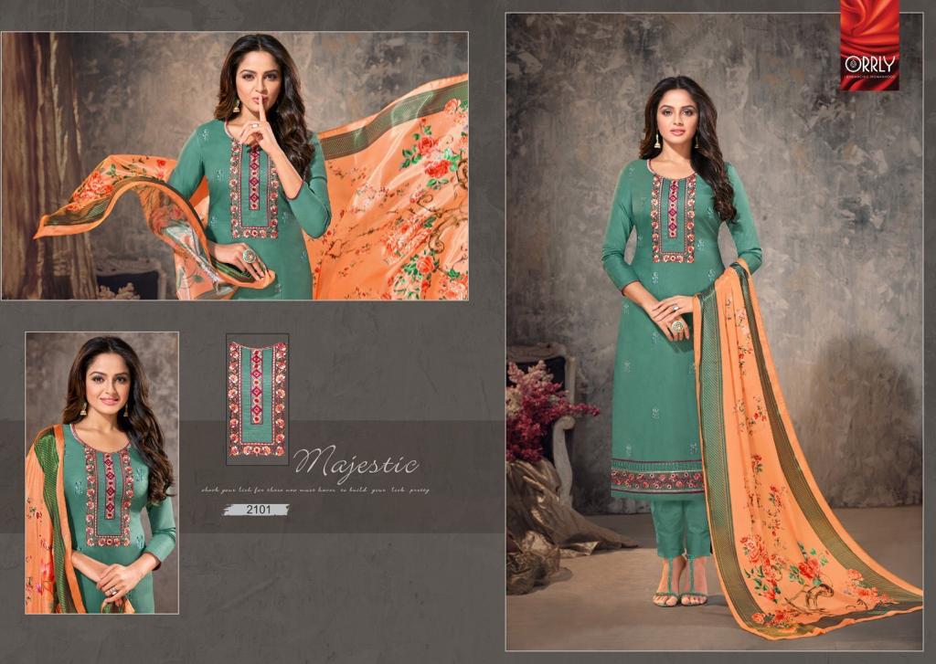 Orrly vol 4 Beautifully and amazingly Designed classic trendy look Salwar suits