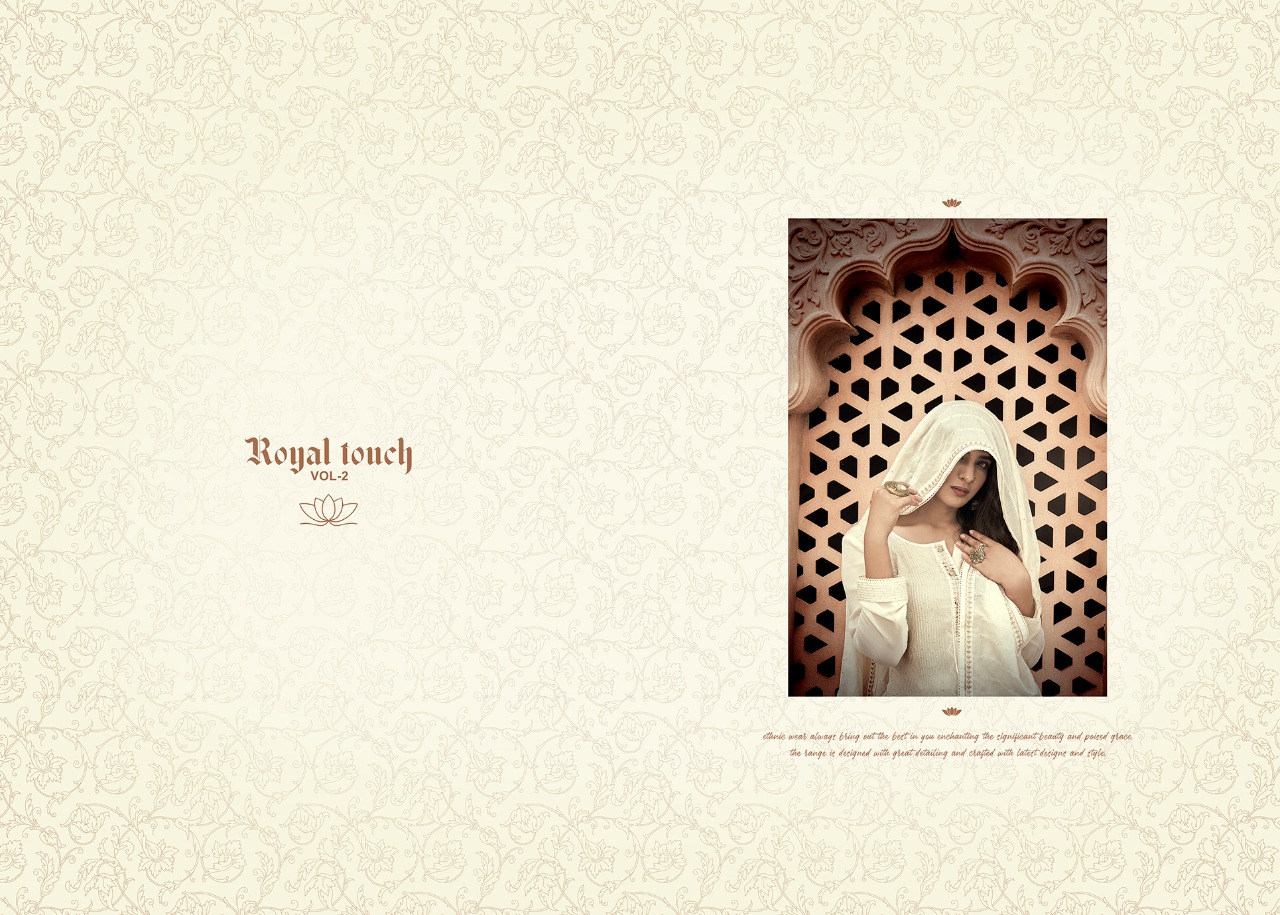 rangoon royal touch vol 2 Pure Bemberg regal look  kurti with bottom dupatta catalog