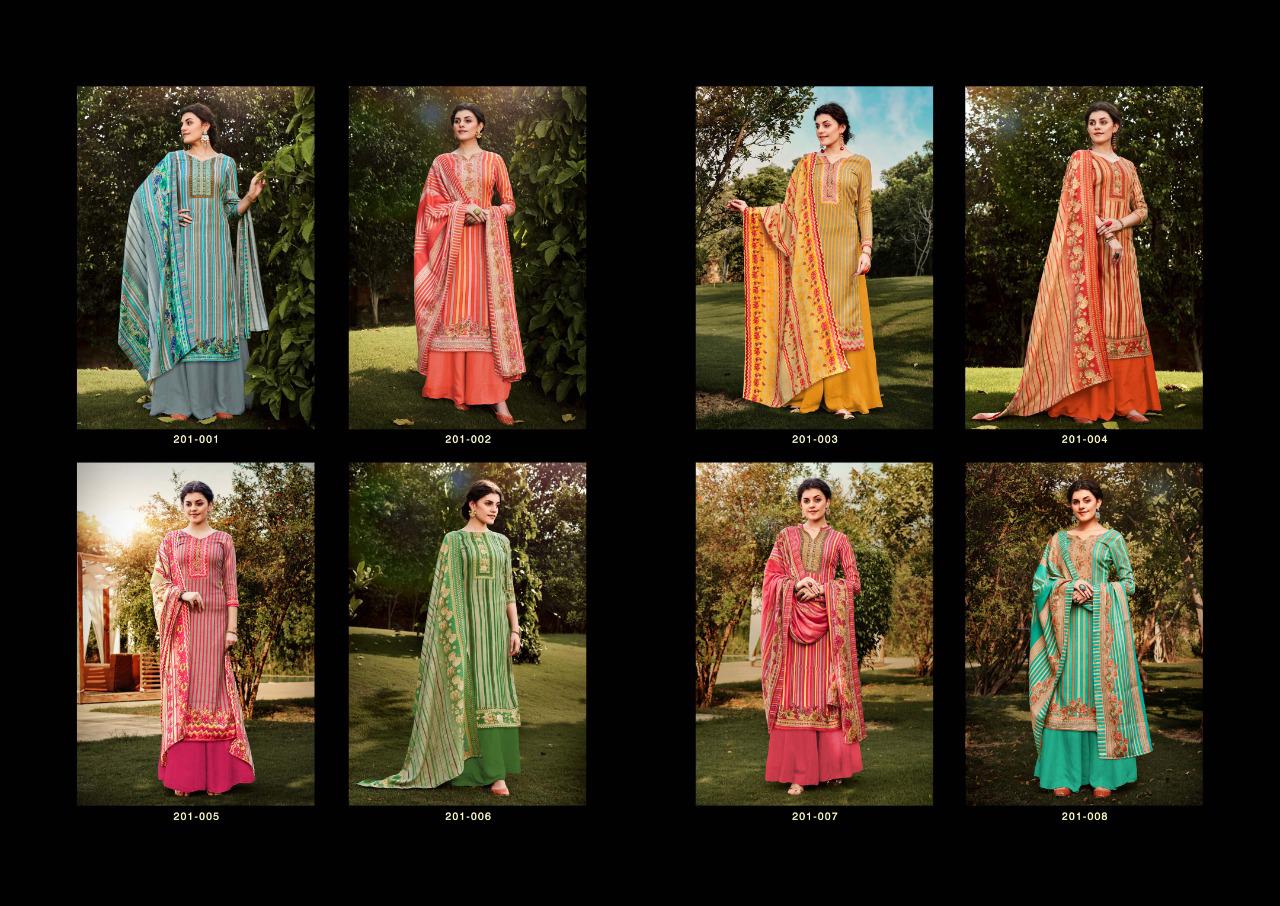 sargam print queene  pasmina exclusive print salwar suit catalog