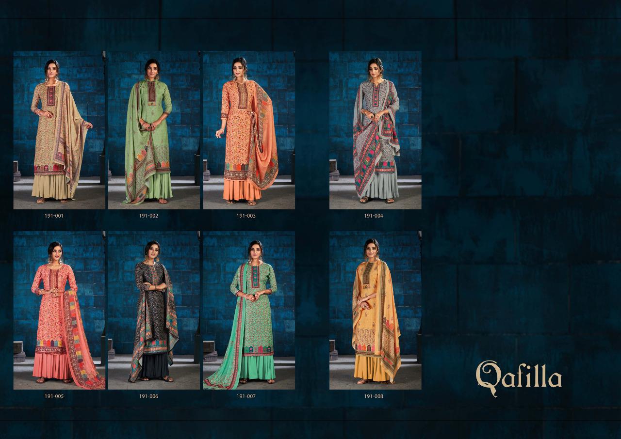 sargam qafilla pashmina exclusive print salwar suit catalog