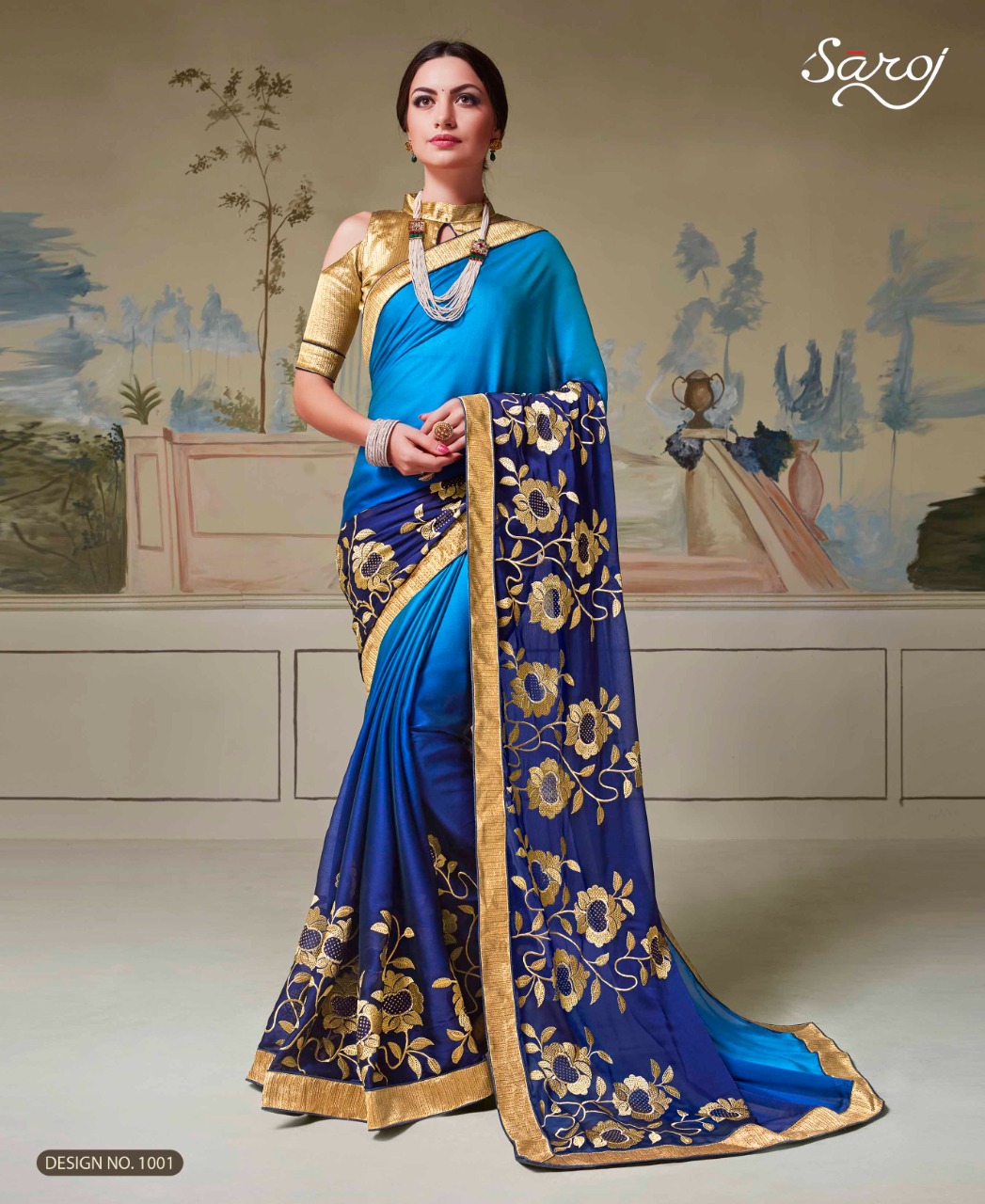 saroj rashmi silk regal look sarees catalog