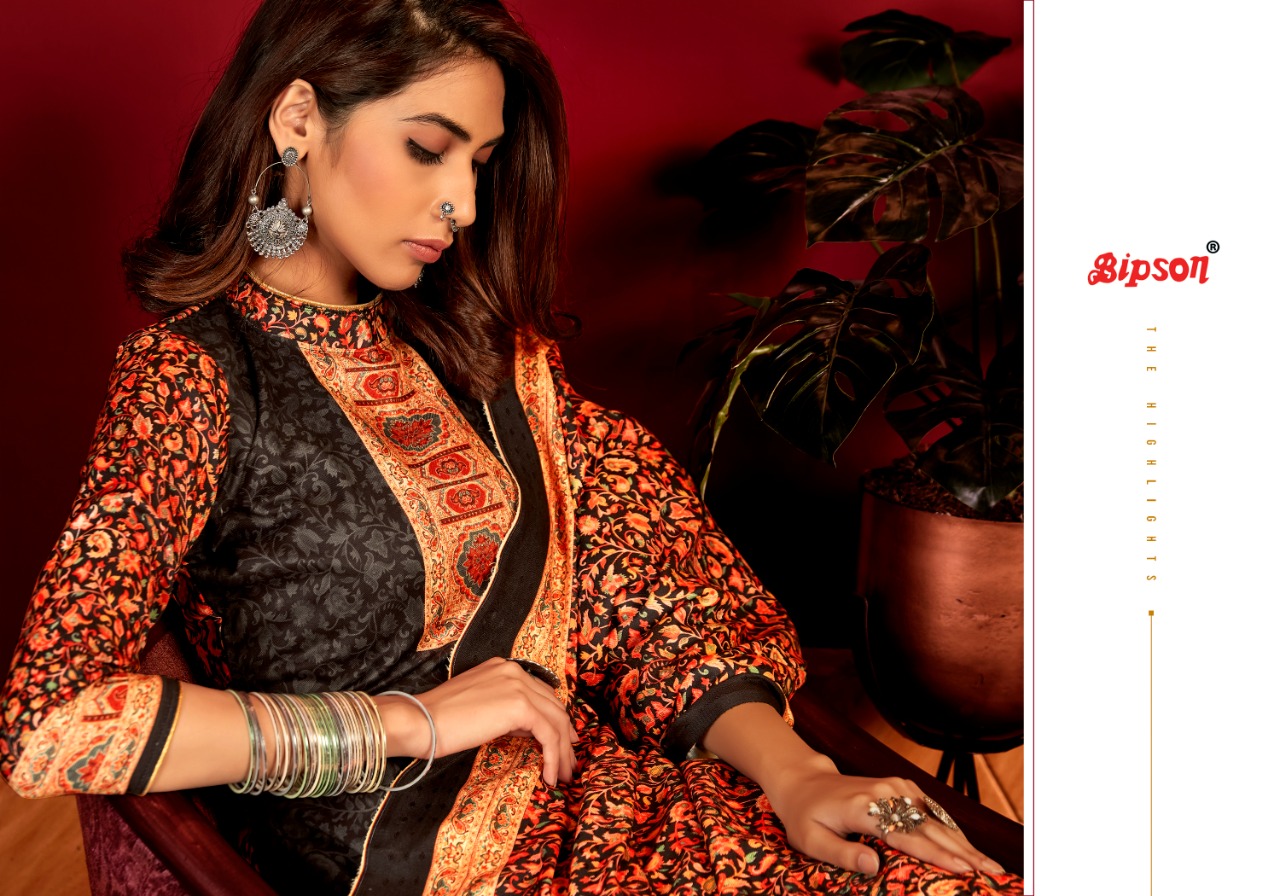 bipson inayat pashmina exclusive digital print dupatta Pashmina Shawl Digital Print salwar suit catalog
