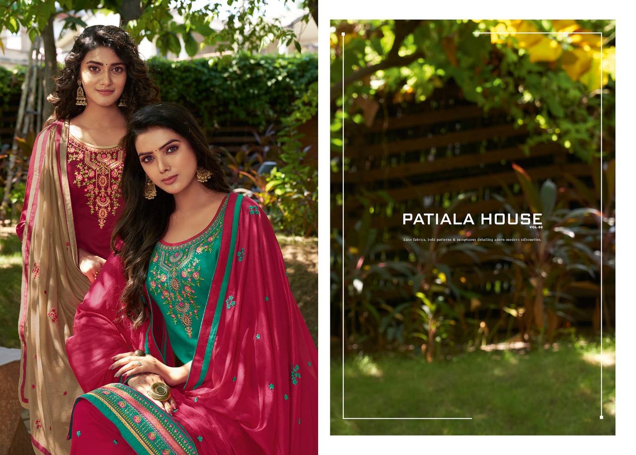 kessi fabriics patiyal house vol 80 cotton gorgeous look salwar suit catalog