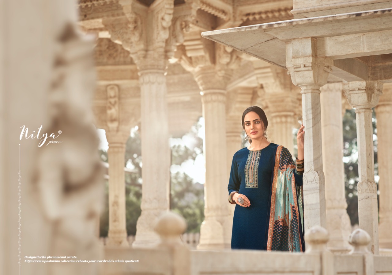 l t nitya pashmina vol 5 gorgeous look salwar suit catalog