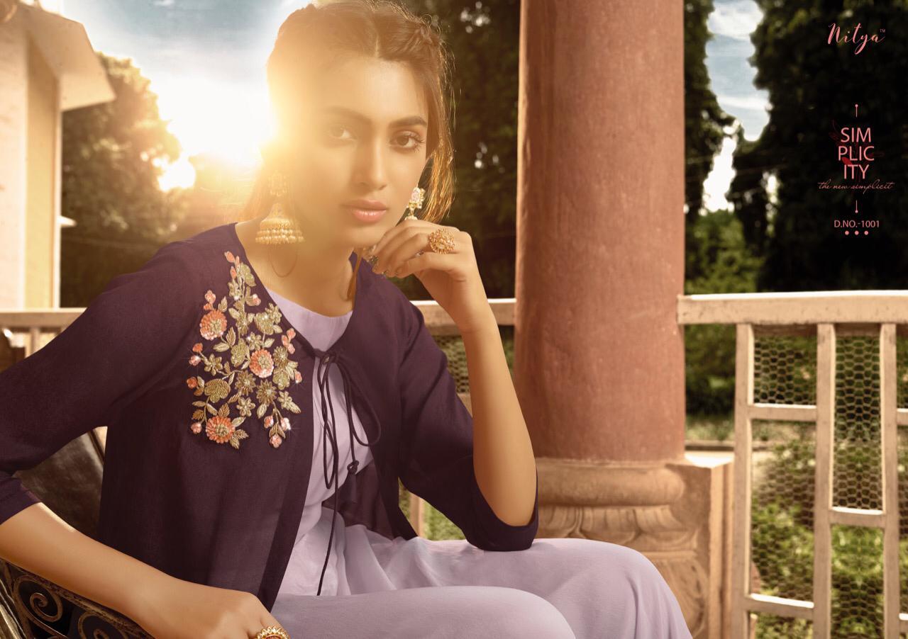 l t nitya vol 42 nx natural crape  gorgeous look western style gown catalog