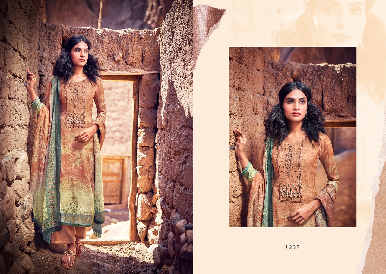 laxmimaya azm  pashmina gorgeous look  salwar suit catalog