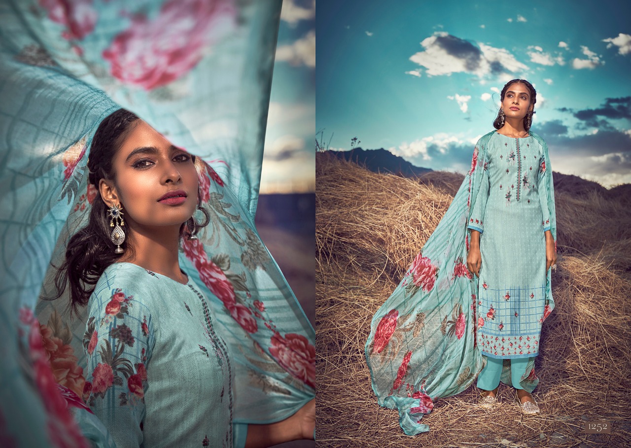 laxmimaya reel decent embroidary look salwar suit catalog