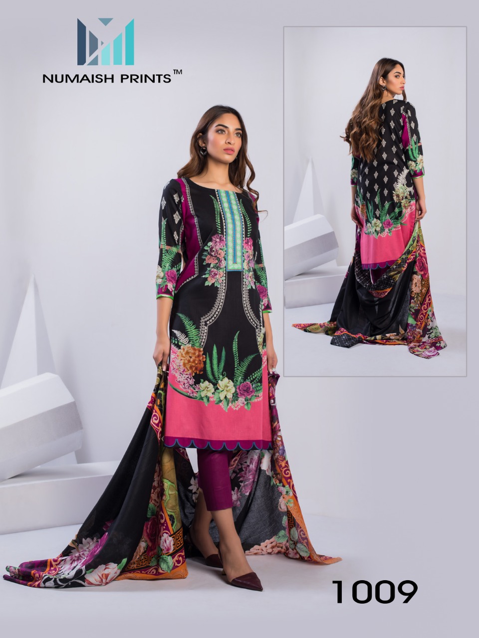 numaish prints mishaal primum printed lawn cotton collection   salwar suit catalog