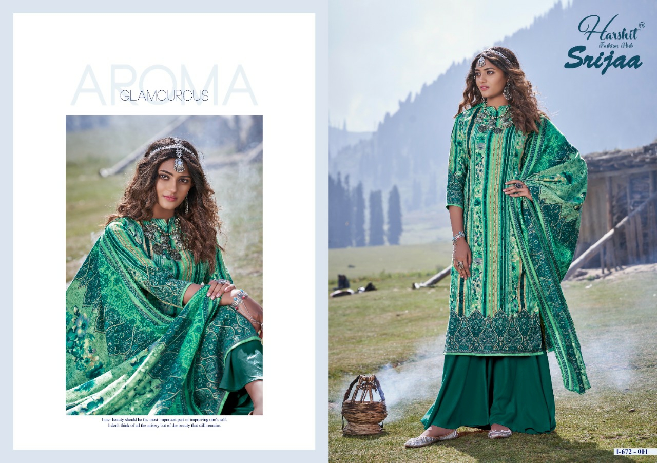 harshit fashion srijaa  astonishing salwar suit catalog