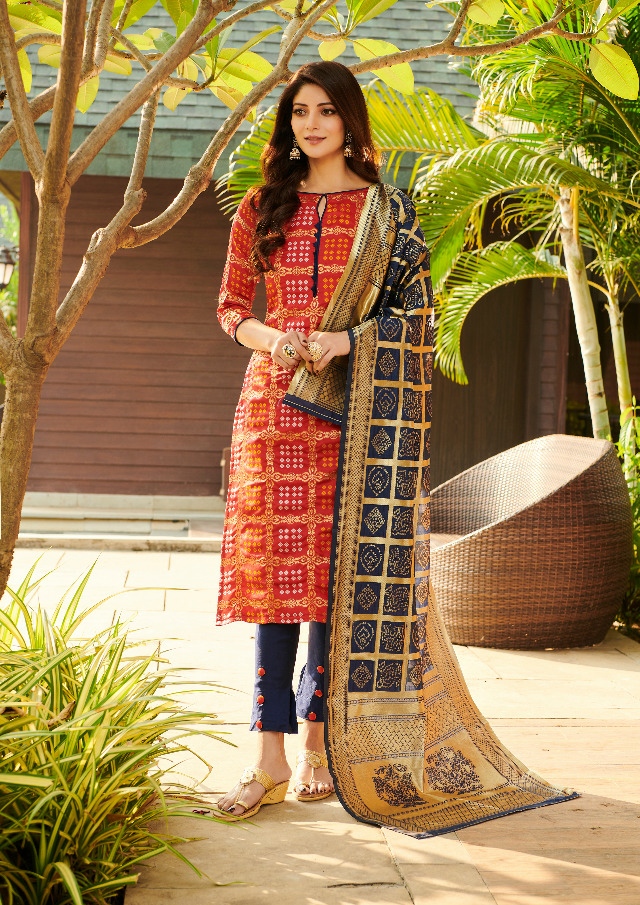 prince textiles banarasi vol 1 jecard Decant look salwar suit catalog