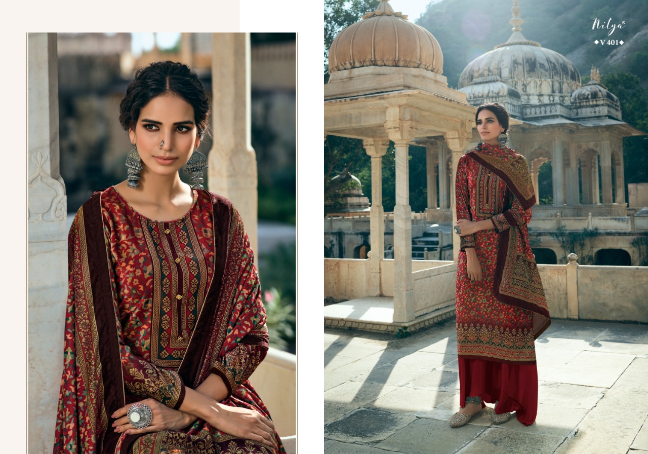 l t nitya velvet vol 4  exclusive digital print salwar suit catalog