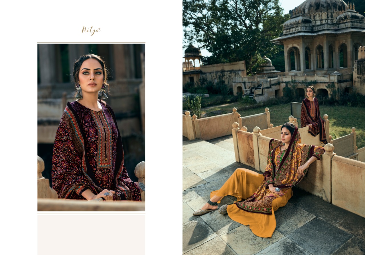 l t nitya velvet vol 4  exclusive digital print salwar suit catalog