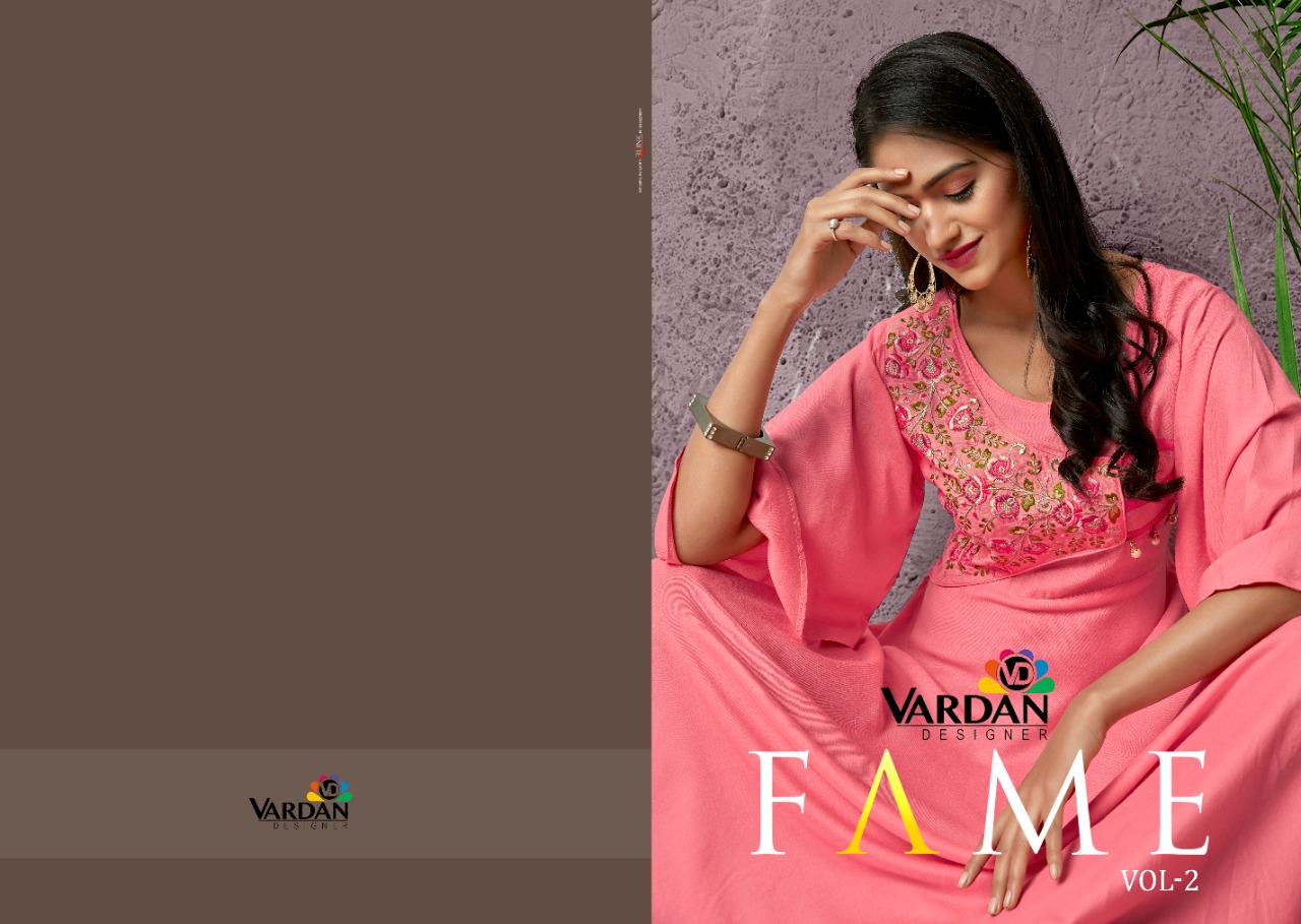 vardan  Fame Vol-2 rayon catchy look kurti