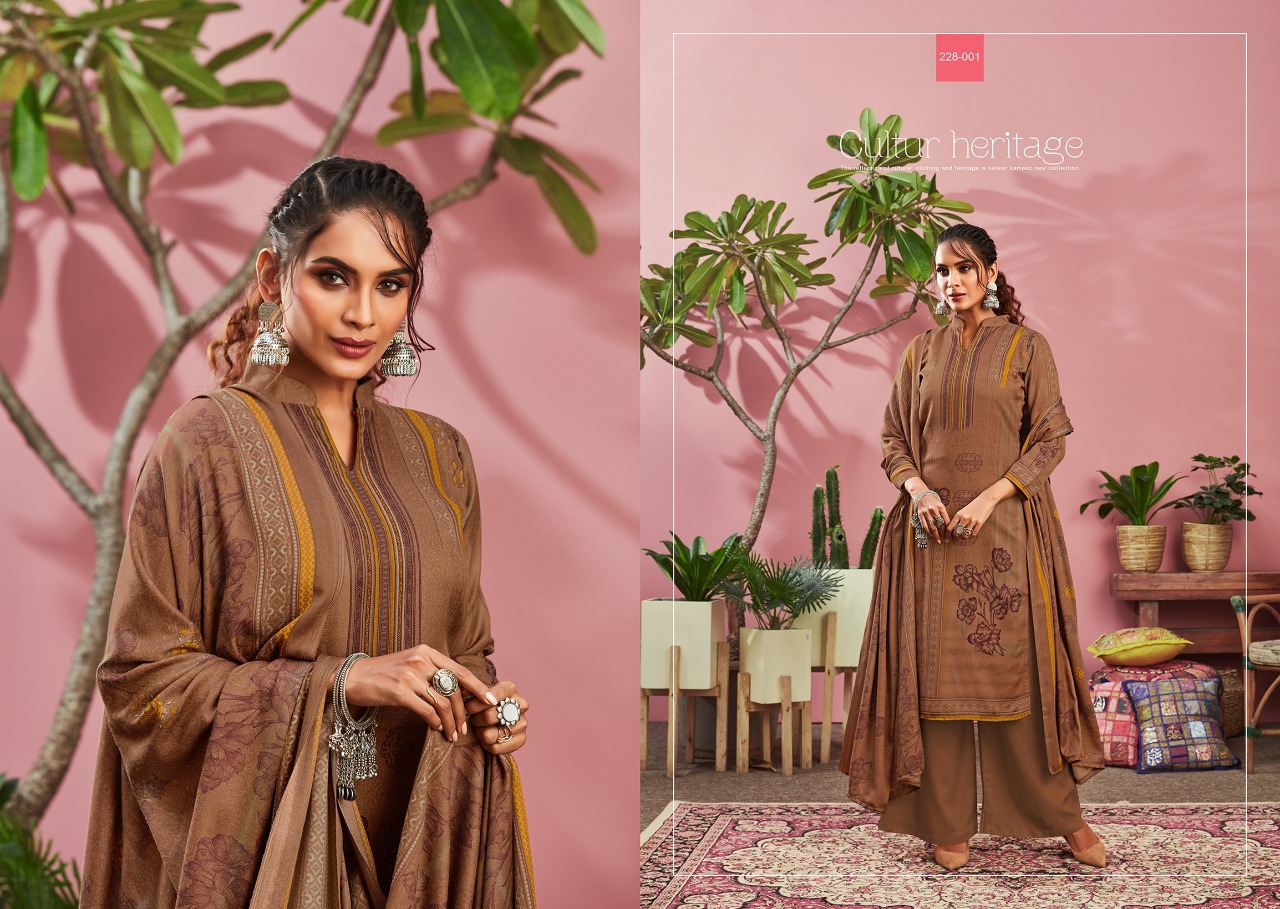 Zulfat Designer Suits winter fantasy  vol 2 pashmina catchy look salwar suit catalog