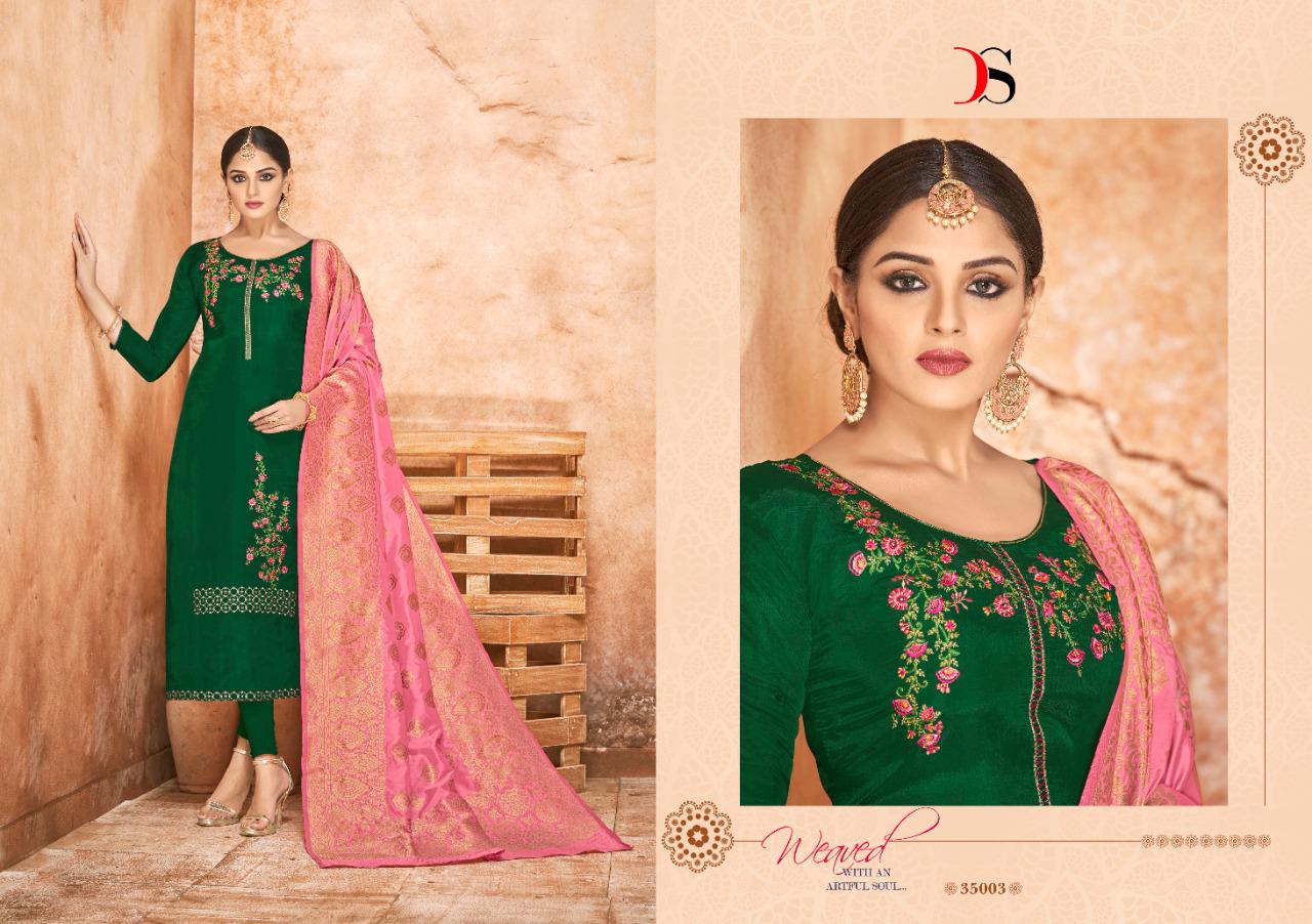 deepsy suit Sabiha Banaras 2 Viscose opada silk regal look salwar suit catalog