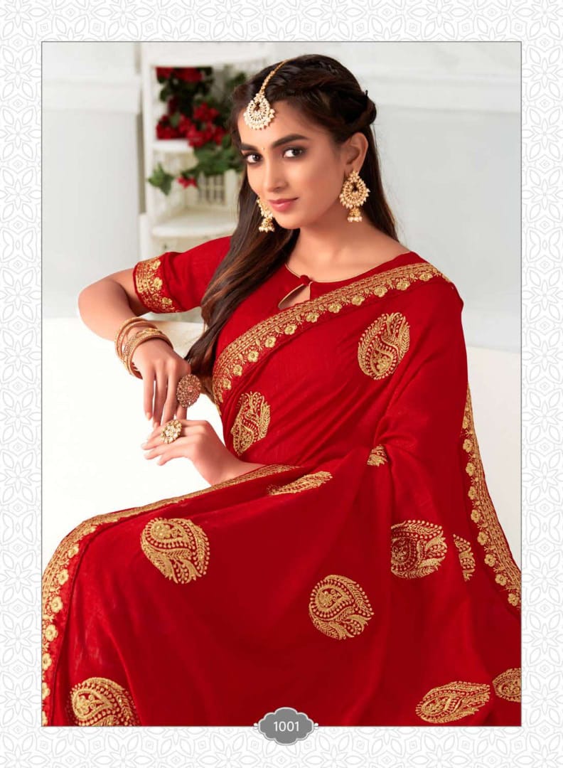 kalista fashions nexa PC Vichitra festive look saree catalog