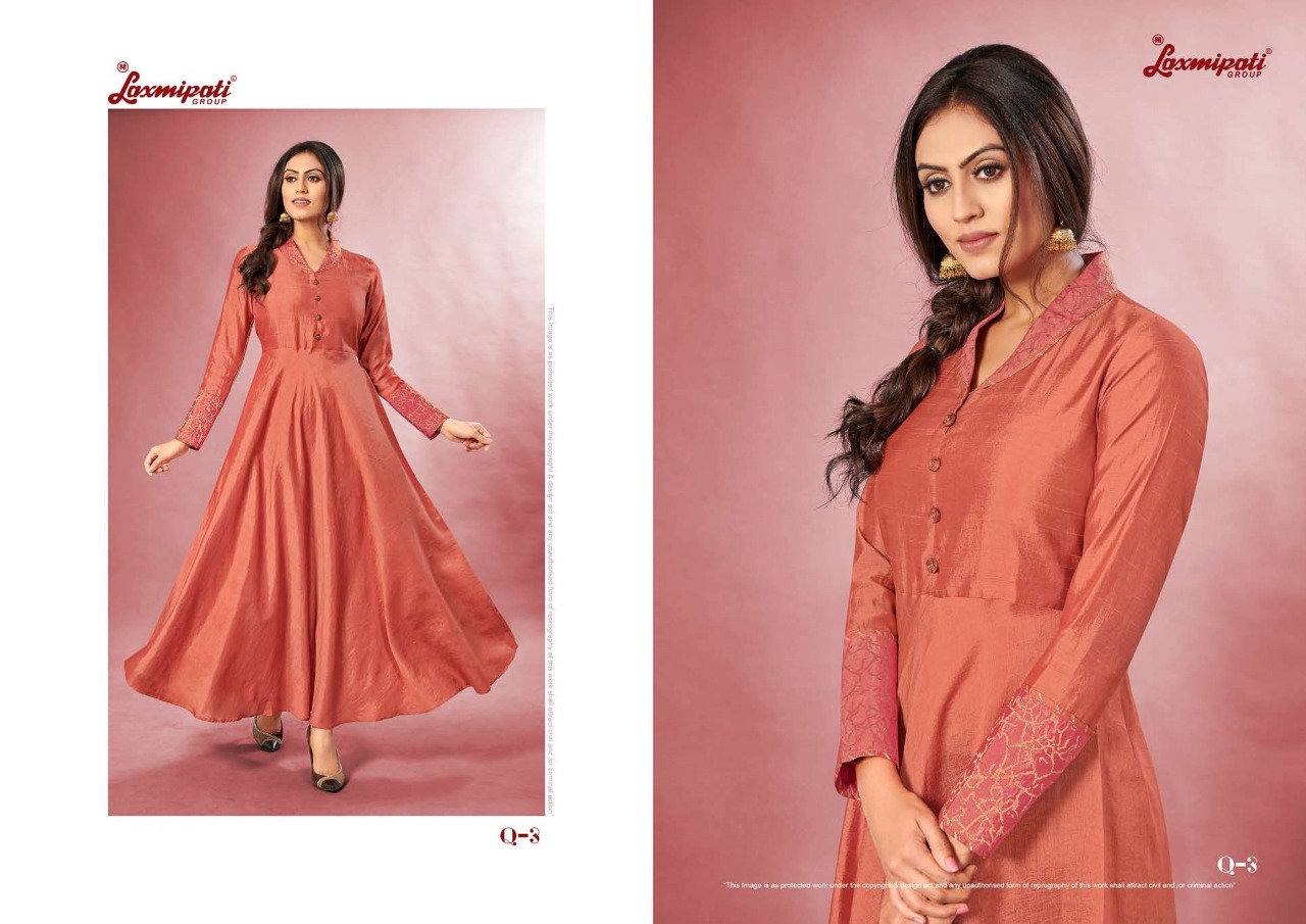 laxmipati vidhya cotton regal look kurti catalog