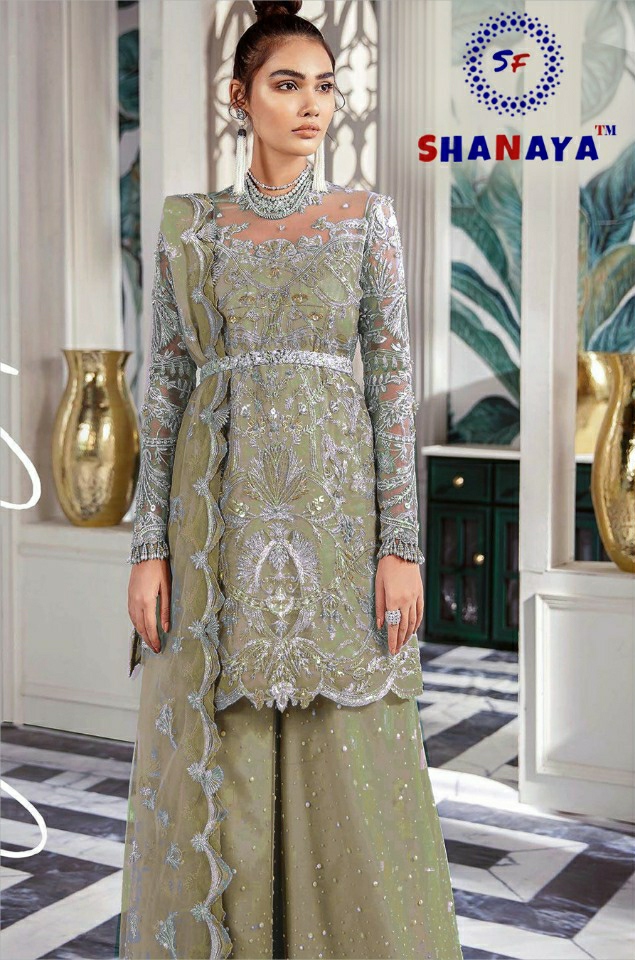 shanaya s 27 c georgette elegant salwar suit singale