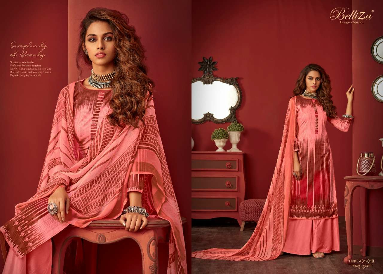 Belliza designer studio farhana vol 2 pure cotton salwar kameez collection dealer