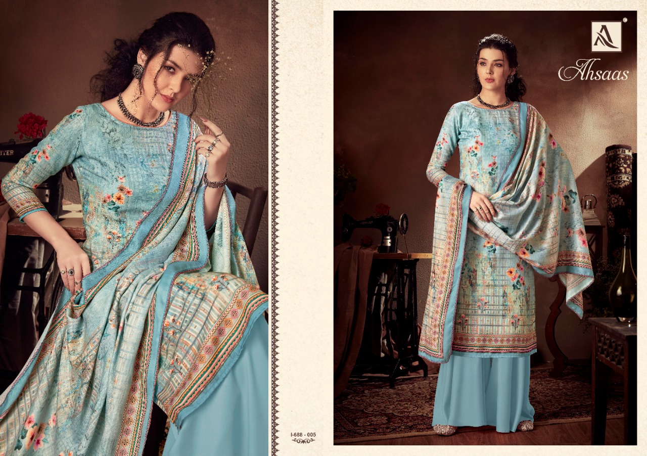 alok suit ahsaas jam cotton gorgeous look salwar suit catalog