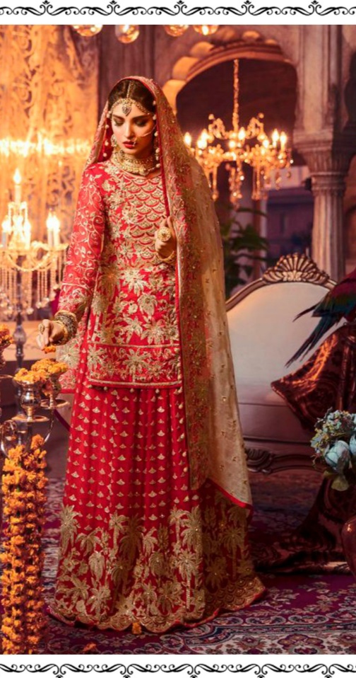 juvi fashion Brides jf 252 georgette  regal look salwar suit singal