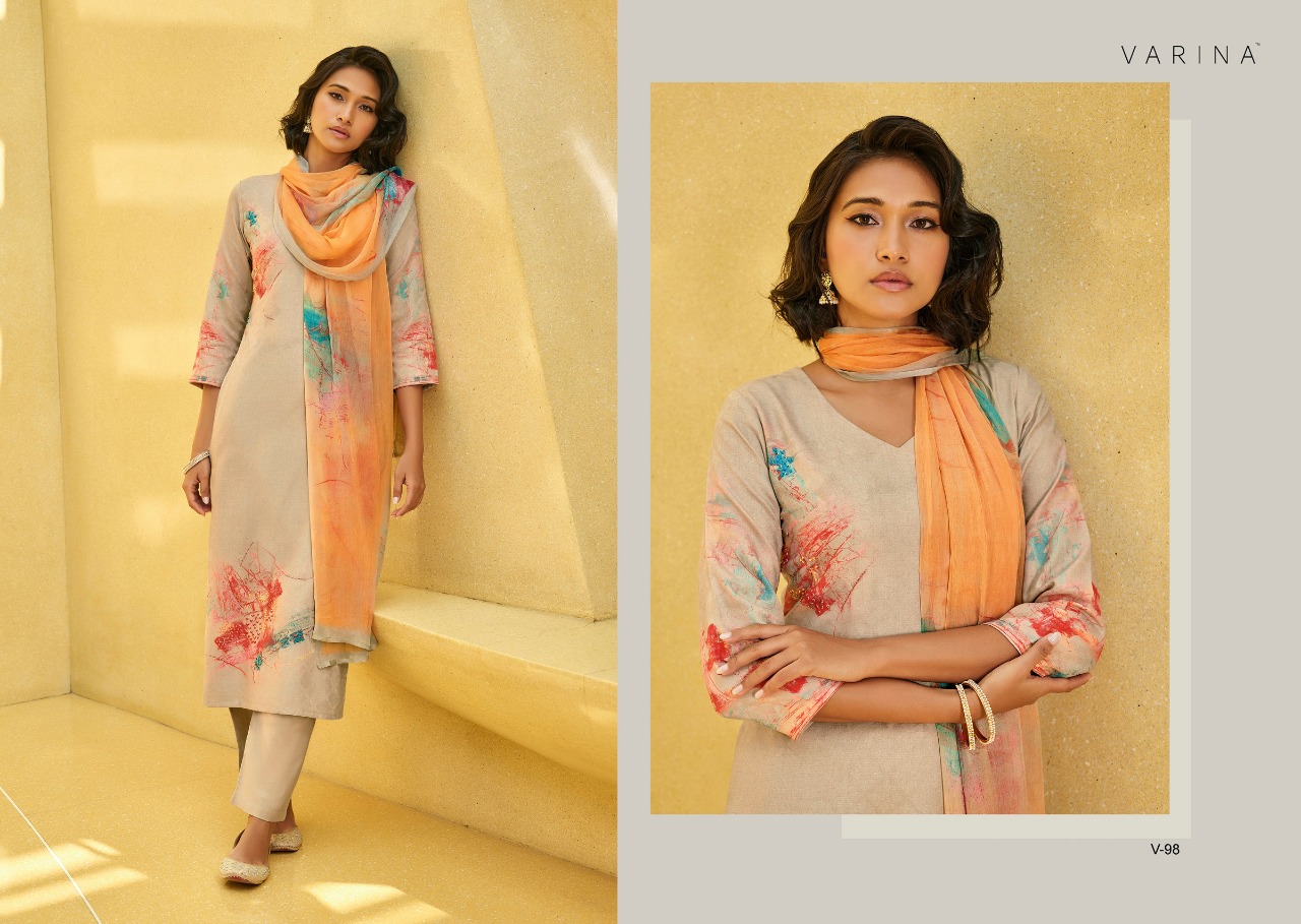 varina aileen d no v 91 to d no v 98 cotton graceful look salwar suit catalog