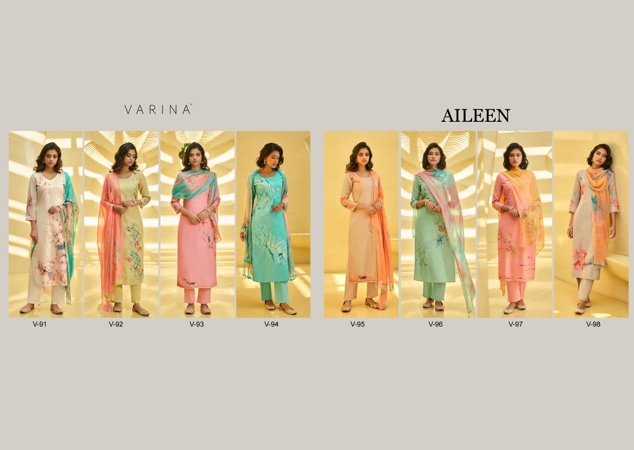 varina aileen d no v 91 to d no v 98 cotton graceful look salwar suit catalog