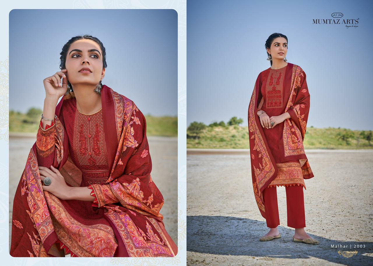 mumtaz arts malhar jam setin innovative style salwar suit catalog
