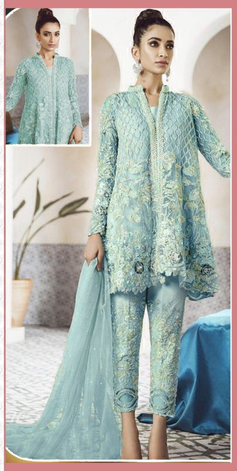 juvi fashion d no 264 a net regal look salwar suit singal