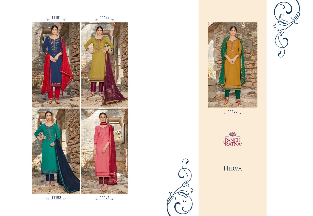 Kessi HIRVA Cottan Satin Exclusive Look Salwar Suit Catalog