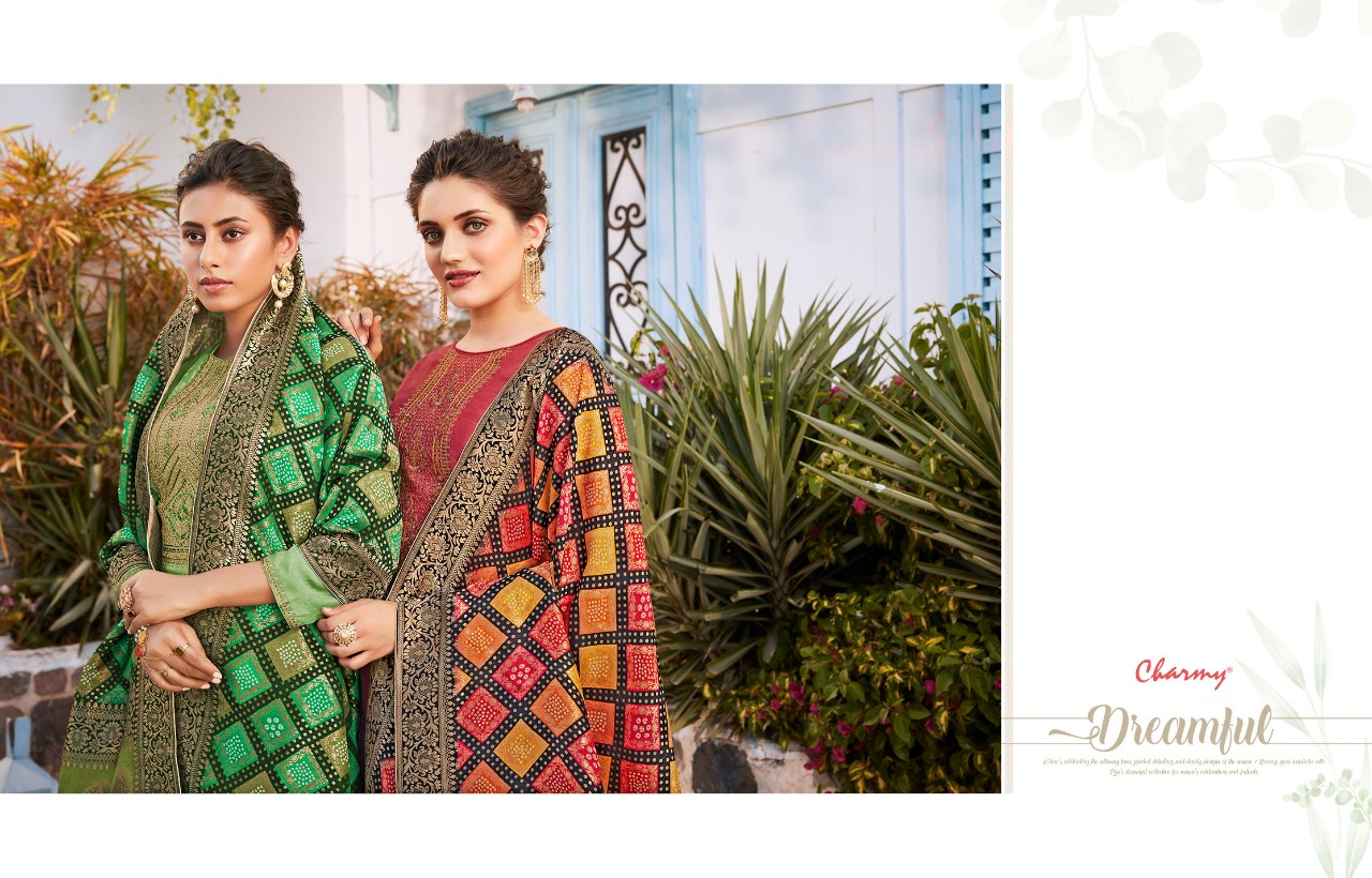 meera trendz shakuntla silk elegant salwar suit catalog