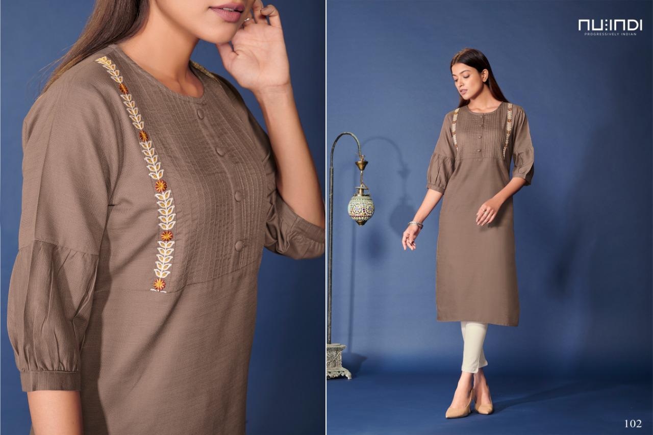 nitara colors cotton desent look kurti catalog